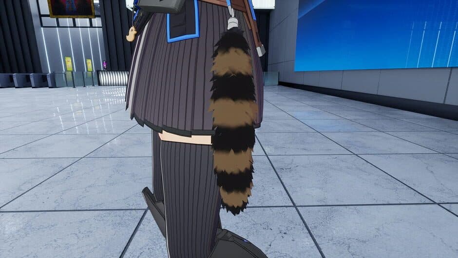 Full Metal Schoolgirl: Accessory - "Raccoon Tail" in 2 Color Varieties screenshot 1