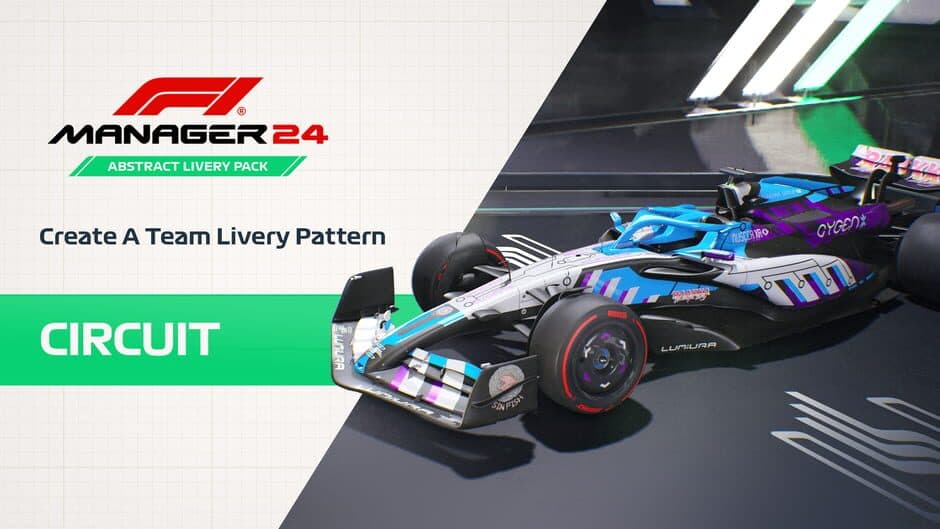 F1 Manager 2024: Abstract Livery Pack screenshot 1