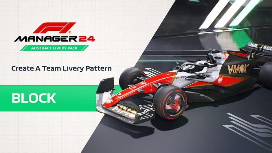 F1 Manager 2024: Abstract Livery Pack screenshot 3