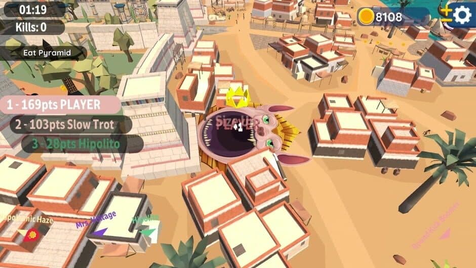 Hole io: Egypt Edition screenshot 4