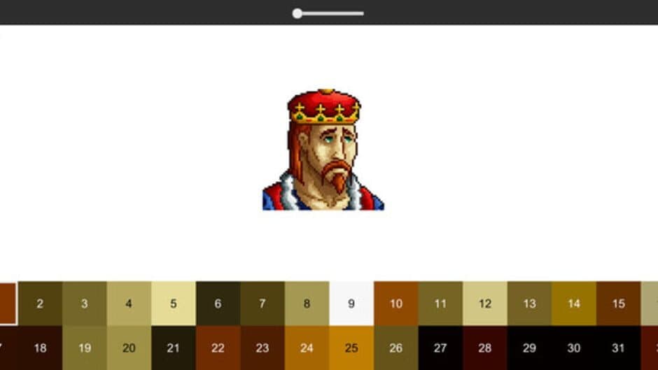 Color by Number: Medieval Portrait screenshot 1