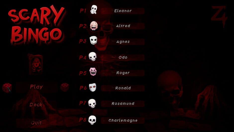 Scary Bingo screenshot 1