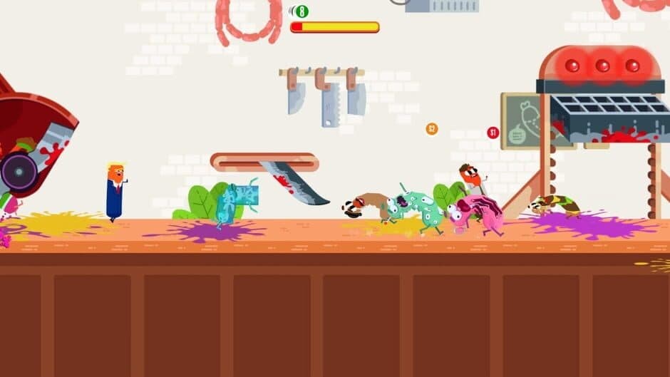 Run Sausage Run!: Bones Edition screenshot 1