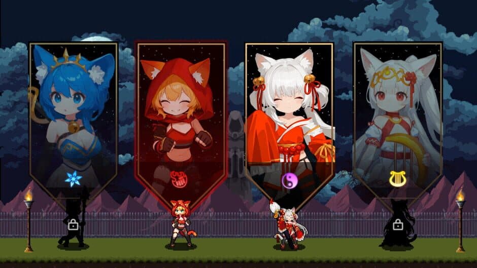 Cat Girl Survivor 2: Beyond the Veil screenshot 1