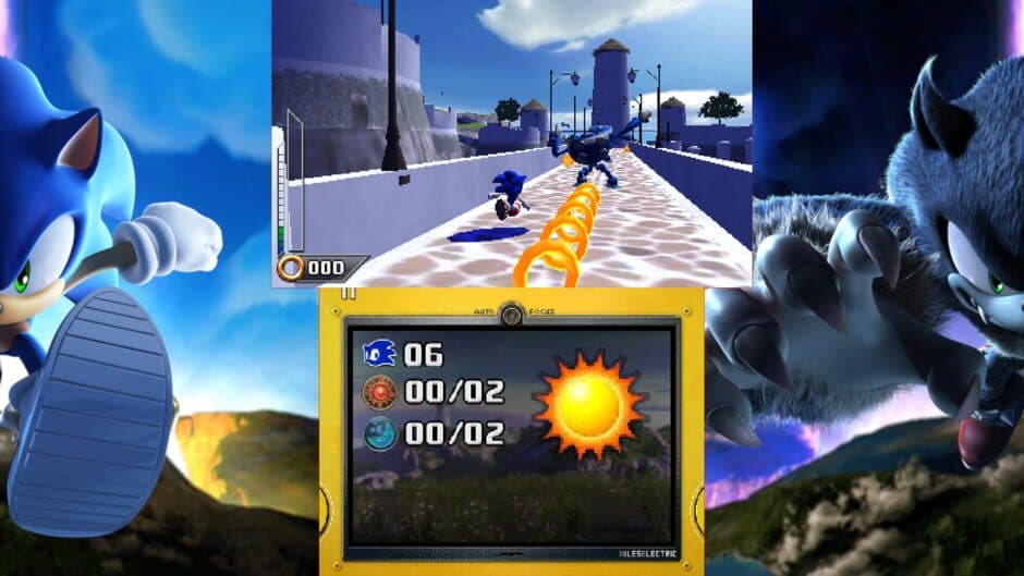 Sonic Unleashed 3DS screenshot 2