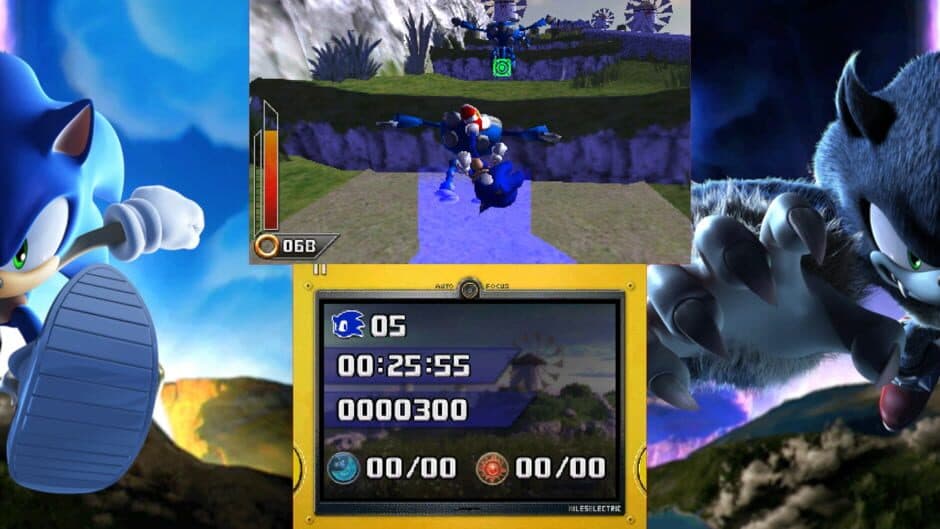 Sonic Unleashed 3DS screenshot 3