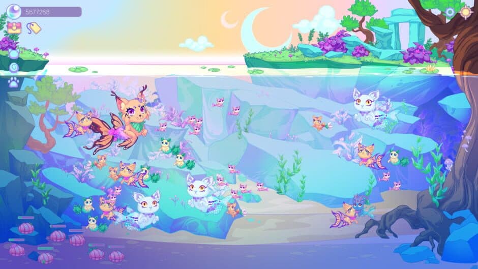 Mermeows - Chill Cat Mermaids screenshot 2