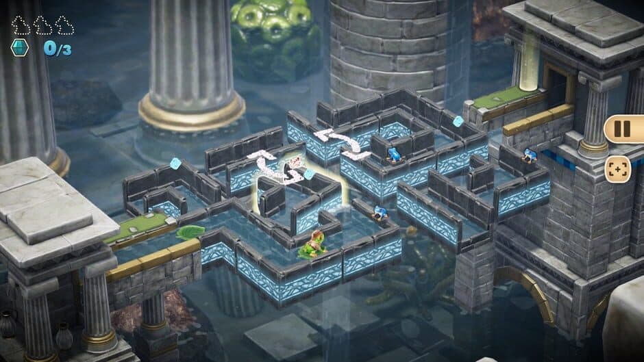 Frogger and the Rumbling Ruins screenshot 2
