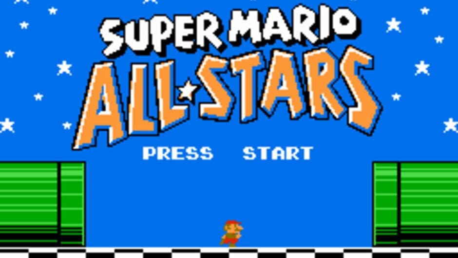 Super Mario All-Stars NES screenshot 1