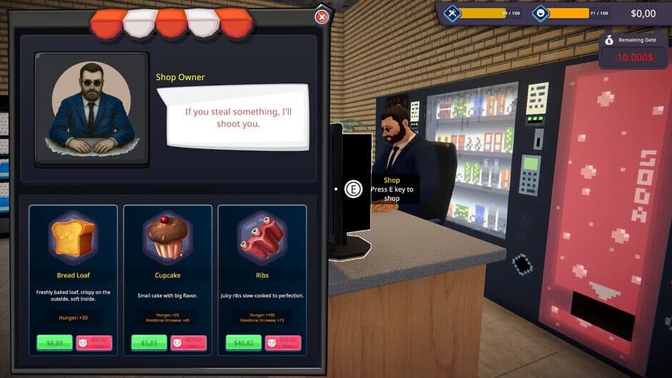 Homeless Experience Simulator screenshot 3