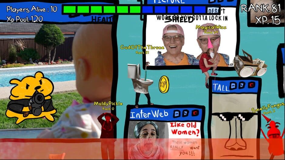 I'm in Love With Your Dead Grandmother: Online Battle Royale screenshot 4