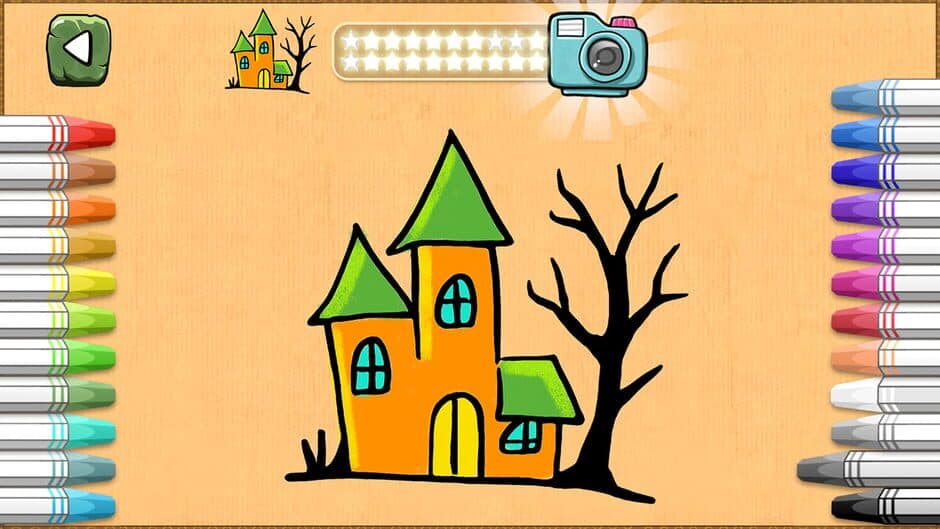 Crayon Halloween screenshot 4