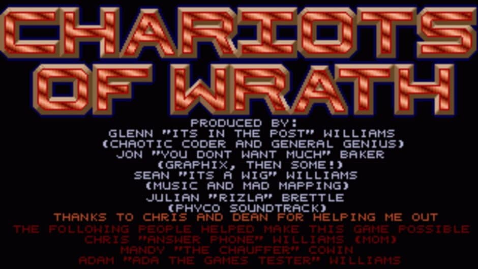 Chariots of Wrath screenshot 3