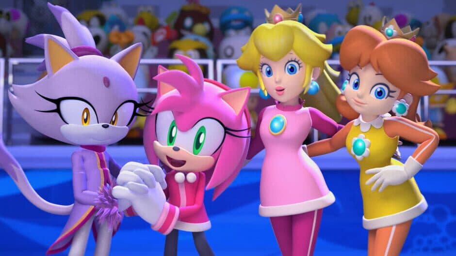 Mario & Sonic at the Olympic Winter Games artwork 1