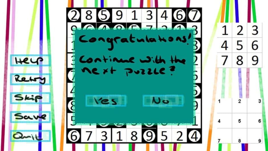 Sudoku and Permudoku screenshot 1