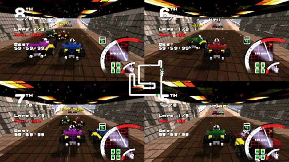 3D Pixel Racing screenshot 2