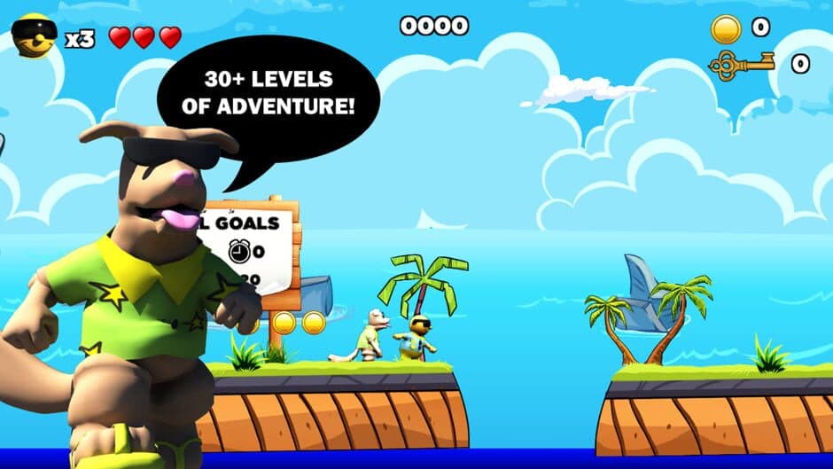 Surfin' Sam: Attack of the Aqualites screenshot 4