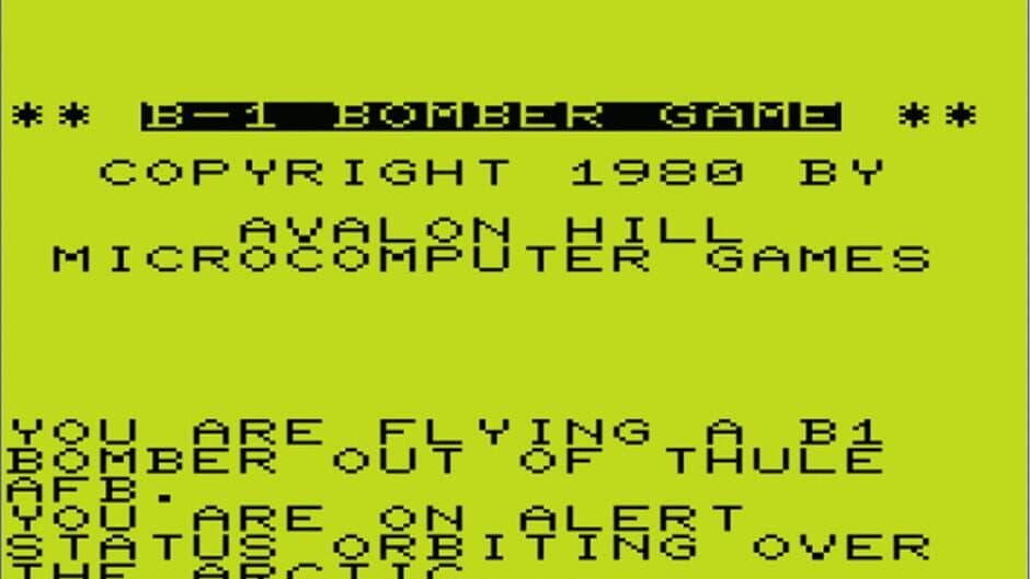 B-1 Nuclear Bomber screenshot 1