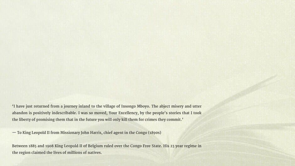 Unheard Screams: King Leopold II's Rule Over the Congo screenshot 3