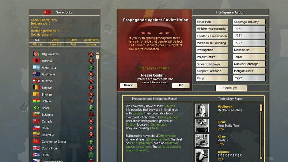 Hearts of Iron II: Complete screenshot 2