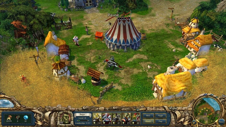 King's Bounty: Dark Side screenshot 1