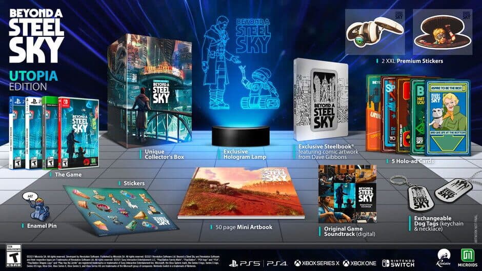 Beyond A Steel Sky: Utopia Edition artwork 1