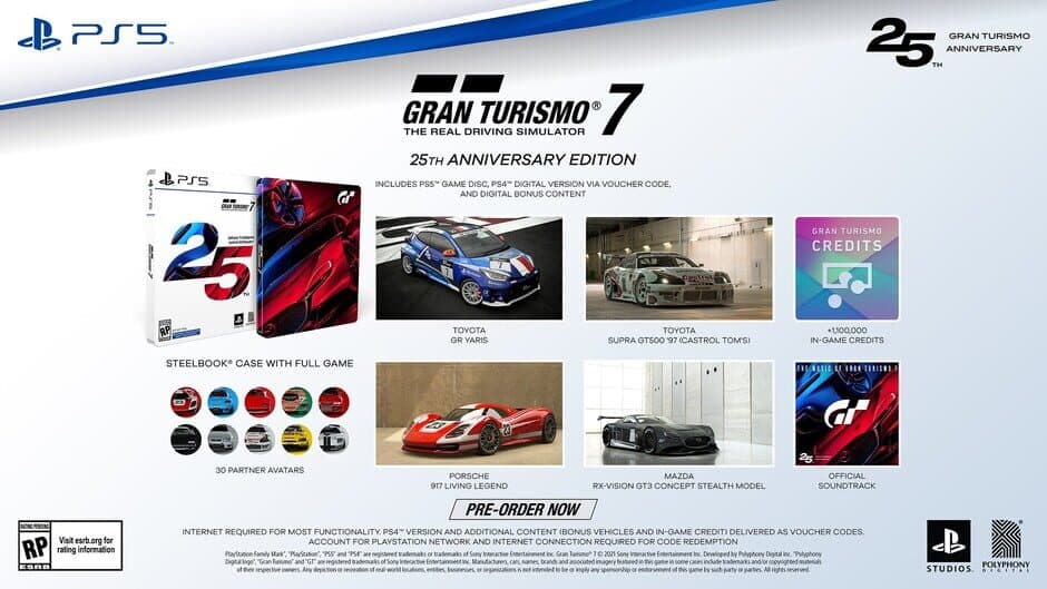 Gran Turismo 7: 25th Anniversary Edition artwork 1
