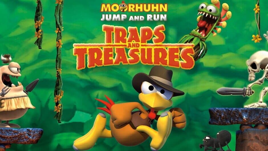 Moorhuhn Jump and Run: Traps and Treasures artwork 1