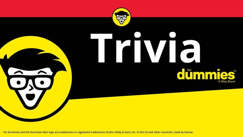 Trivia for Dummies artwork 1