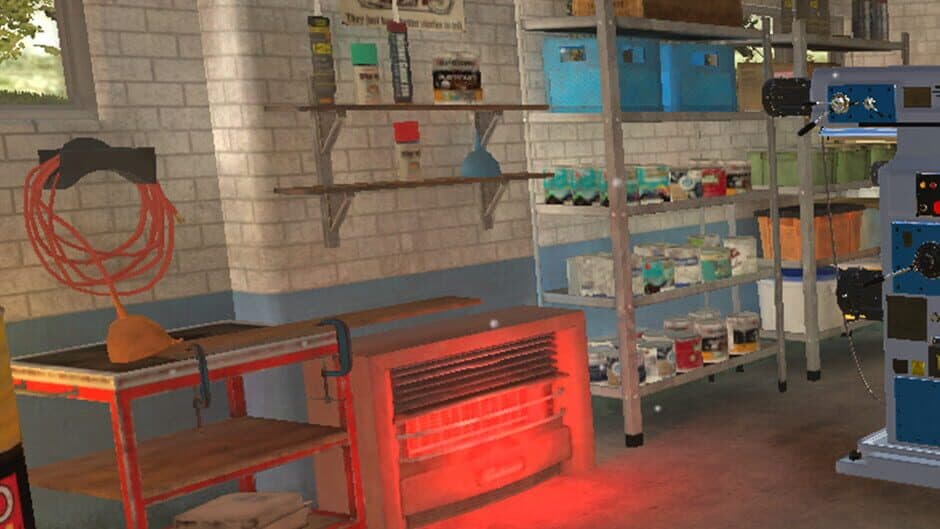 Milling Machine 3D artwork 1
