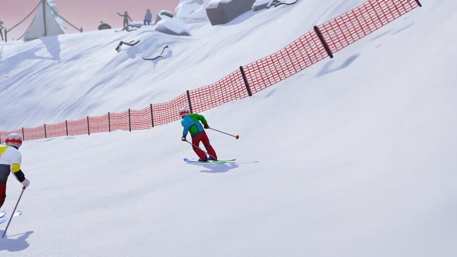 Skiing VR artwork 1