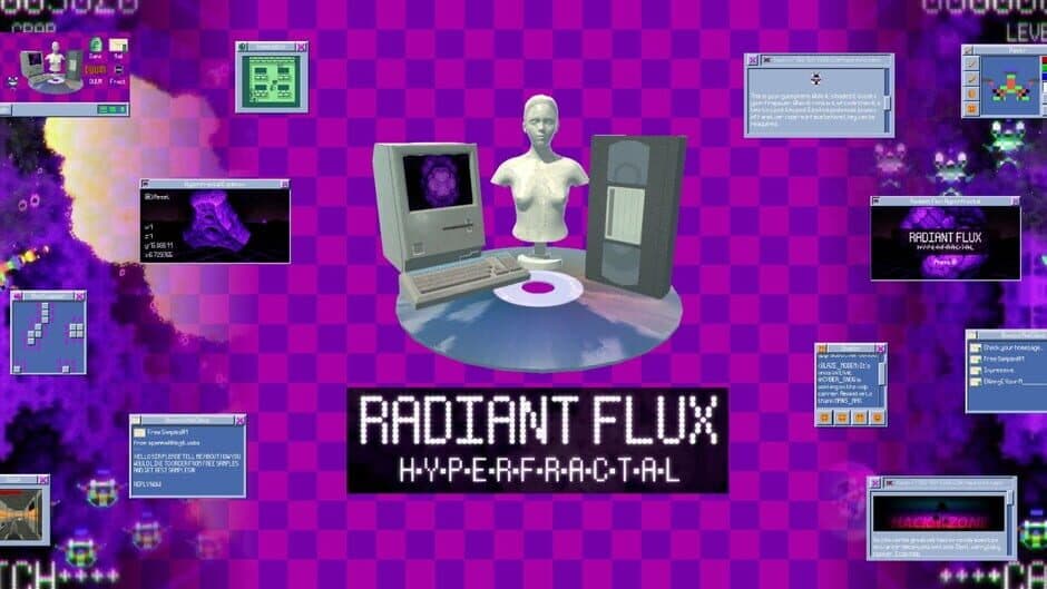 Radiant Flux: Hyperfractal artwork 1