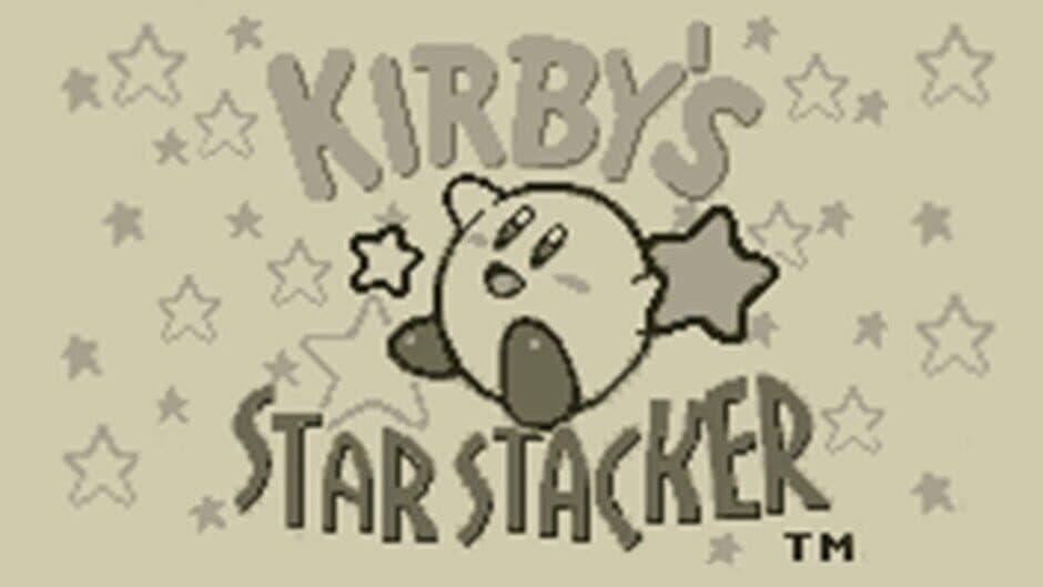 Kirby's Star Stacker artwork 1