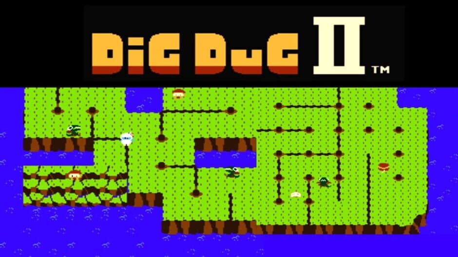 Dig Dug II: Trouble in Paradise artwork 1