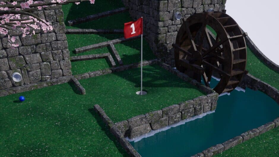 Golfing In Aether artwork 1