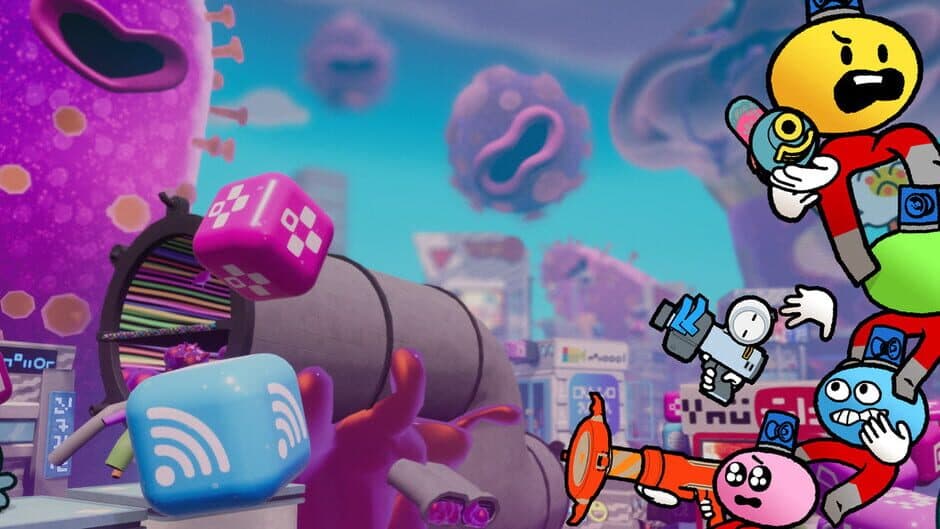 Glitch Busters: Stuck on You artwork 1