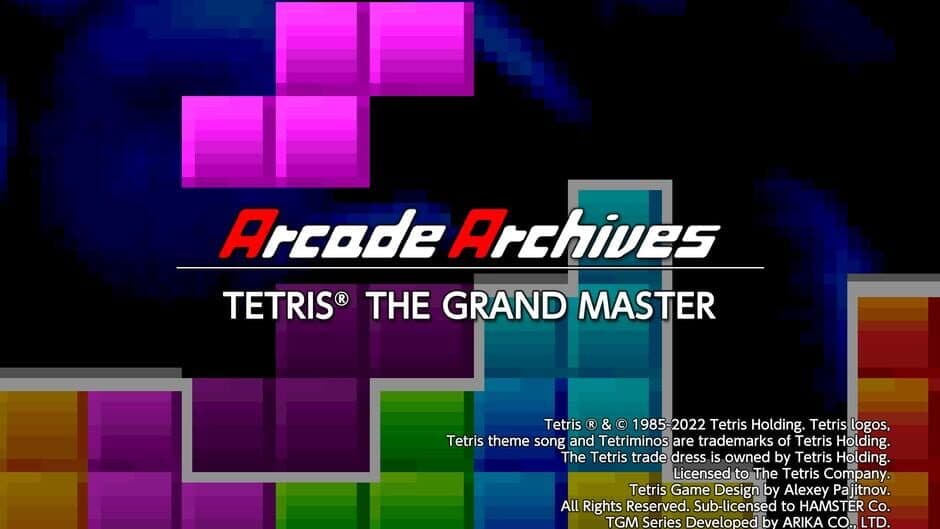 Arcade Archives: Tetris the Grand Master artwork 2