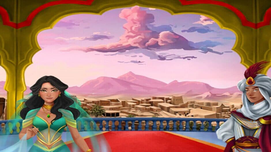 Amanda's Magic Book 6: Aladdin's Magic Lamp artwork 1