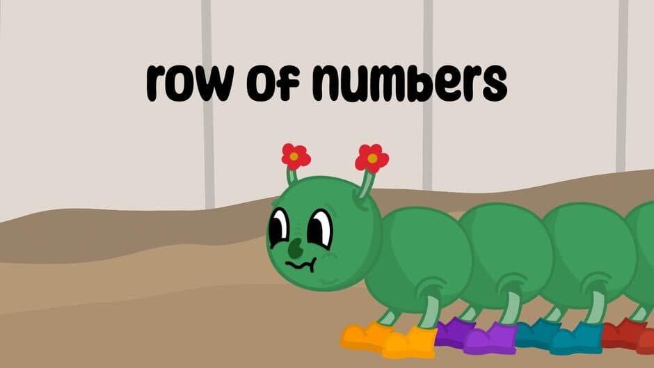 Row of Numbers artwork 1