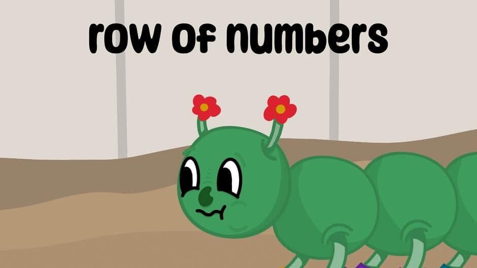 Row of Numbers artwork 2