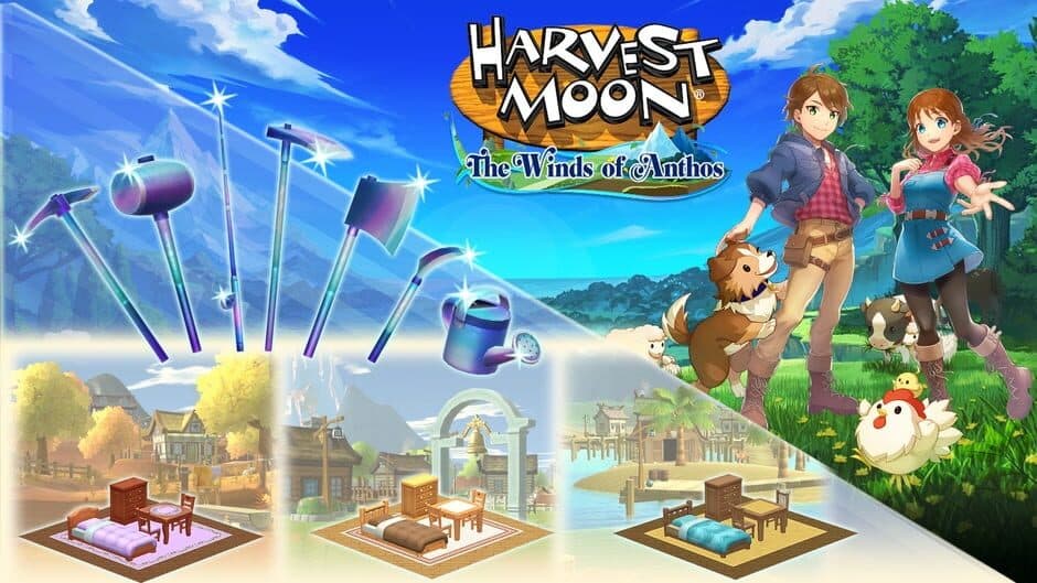 Harvest Moon: The Winds of Anthos - Tool Upgrade & New Interior Designs Pack artwork 1