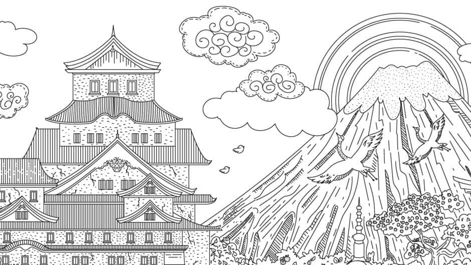 Cats Hidden in Japan artwork 1