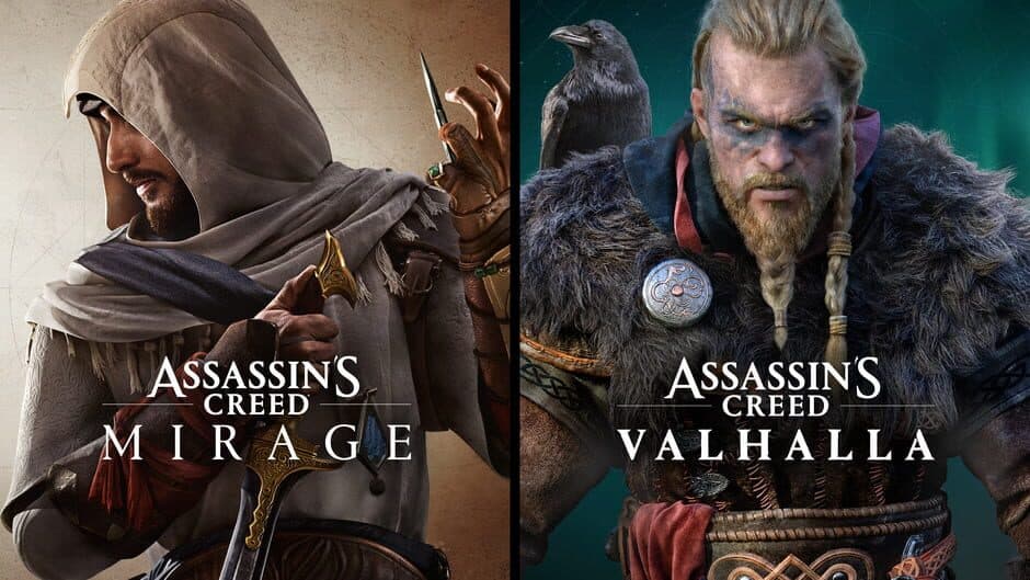 Assassin's Creed Mirage & Assassin's Creed Valhalla Bundle artwork 1