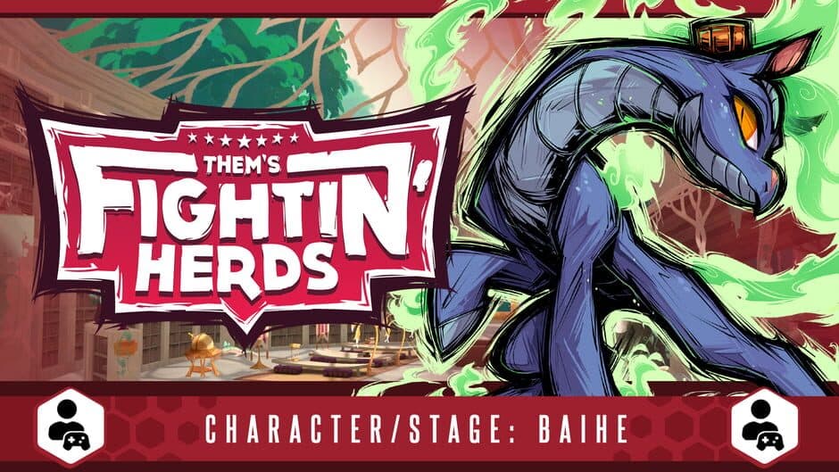 Them's Fightin' Herds: Baihe artwork 1