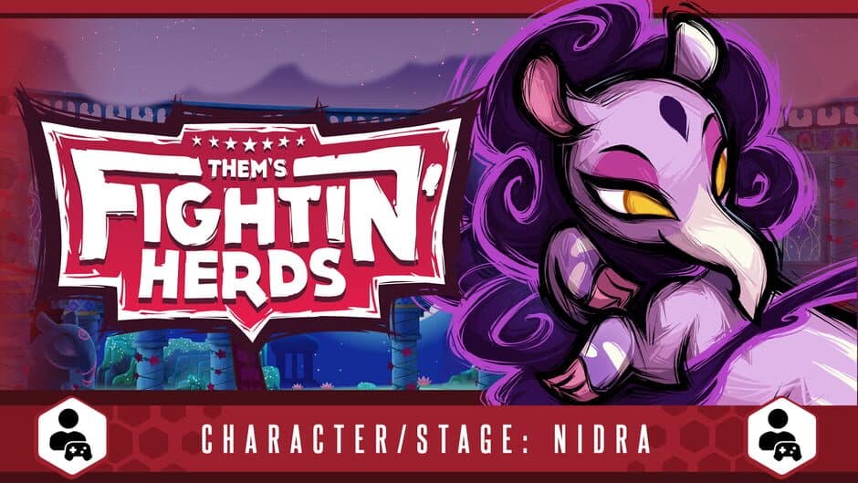Them's Fightin' Herds: Nidra artwork 1