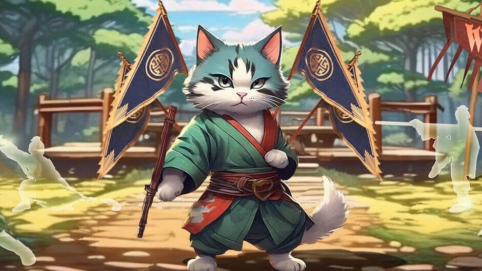 Forest Showdown: Cat Hero Battle artwork 1