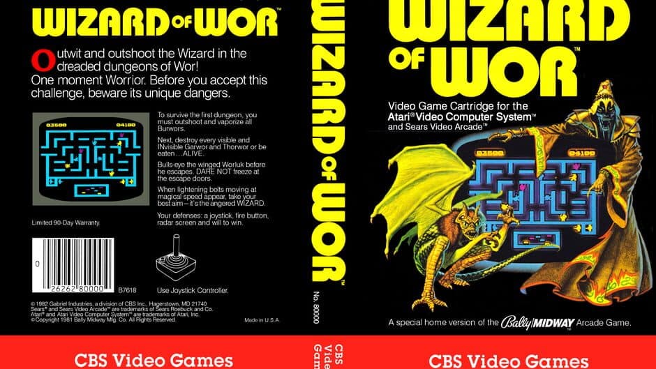 Wizard of Wor artwork 1
