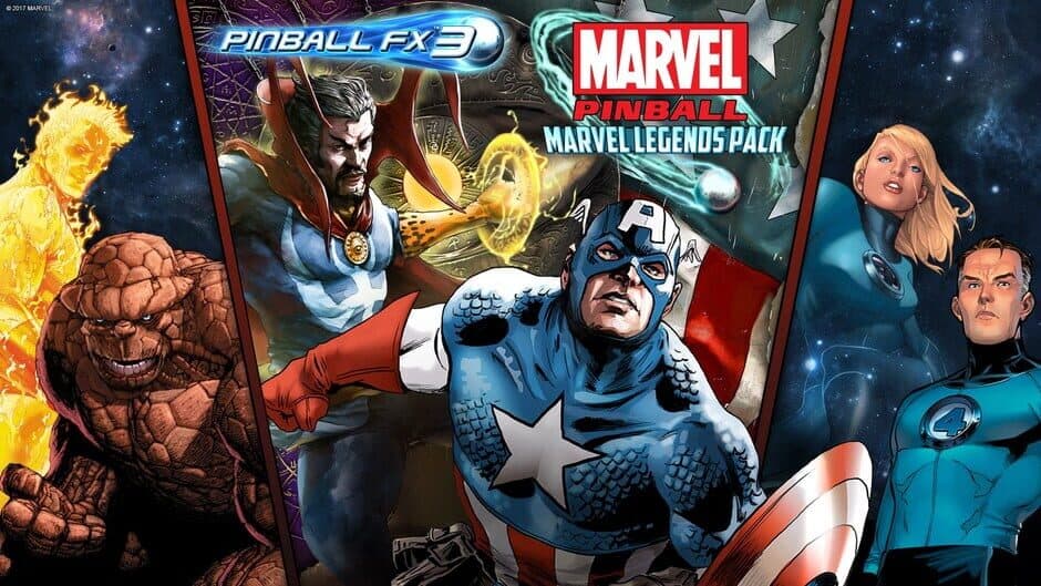Pinball FX3: Marvel Pinball - Marvel Legends Pack artwork 1