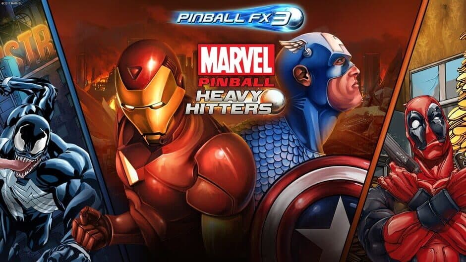 Pinball FX3: Marvel Pinball - Heavy Hitters artwork 1