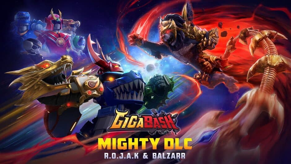 GigaBash: Mighty DLC - R.O.J.A.K & Balzarr artwork 1